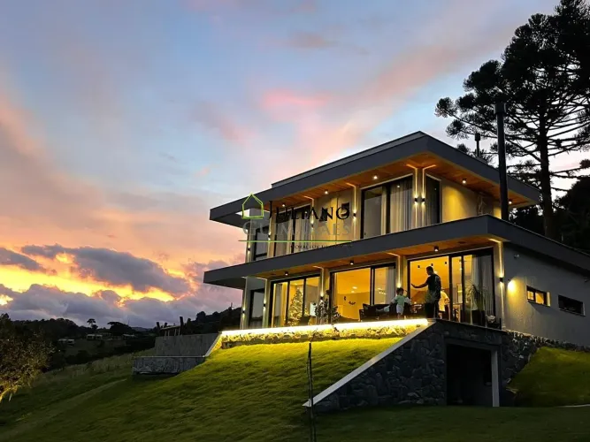 Casa ALTO PADRÃO á VENDA em condomínio fechado, TAQUARAS - RANCHO QUEIMADO - SC
