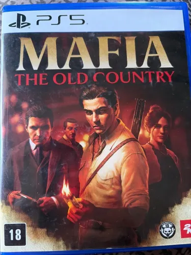 Jogo ps5 mídia física MÁFIA THE OLD COUNTRY