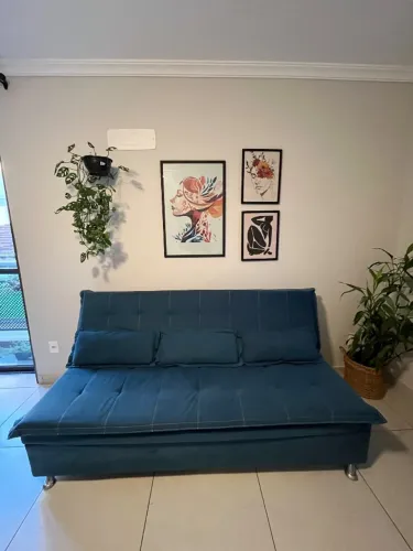 Sofá cama 3 lugares