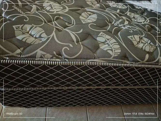 Cama box solteirão 