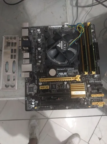 Kit placa mãe  i7  4geraçao 16 gb memória com espelho 