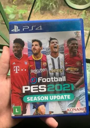 PES 2021 MIDIA FISICA PS4 E PS5