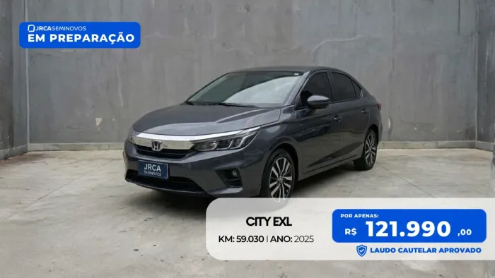 Honda City Sedan EXL 1.5 Flex 16V 4P Aut. 2025