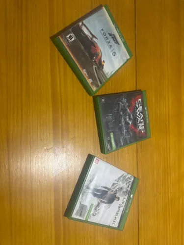  Jogos Xbox One Originais - Forza 5 / Gears / Quantum Break