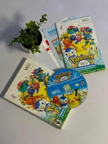 Jogo Poképark Wii Pikachu's Adventure Nintendo Wii