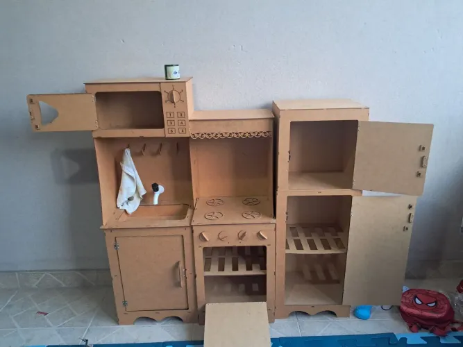 Cozinha Infantil MDF montada