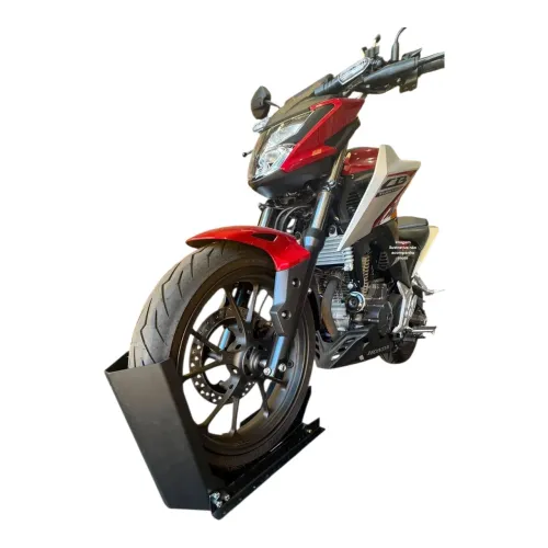 Trava roda para moto