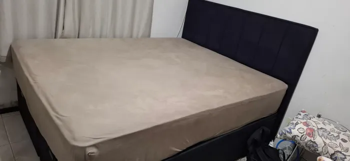 Cama com box baú