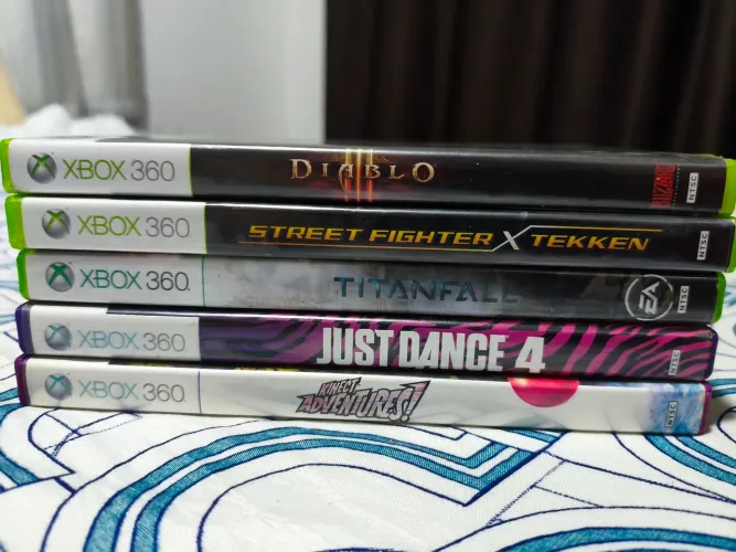 Coleção de jogos Xbox 360