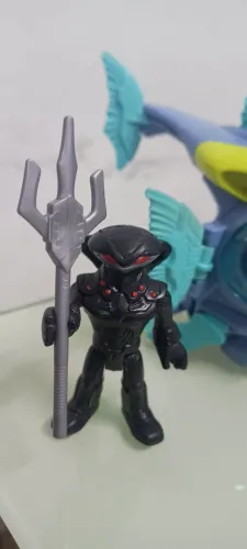 Mera, submarino mera , Arraia negra e Aquaman Imaginext
