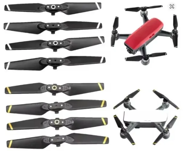 DJI Spark Hélice De Fibra De Carbono Quick-Releas  Drone 4Pcs  Arduino Automação COD-CP895