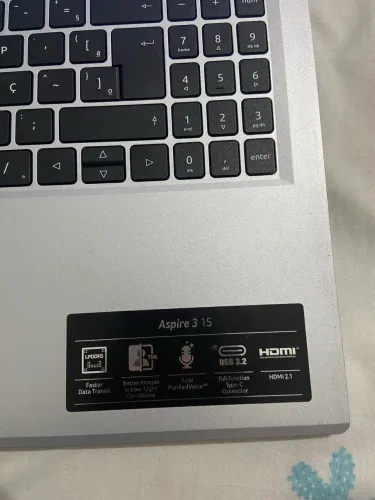 Notebook Acer Aspire 3 15 | Core i3 | 8GB RAM | SSD 256GB