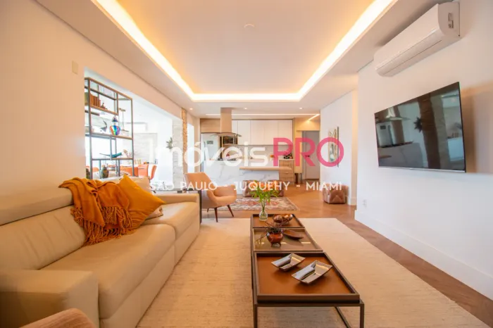 Apartamento para venda com 132m² no Brooklin - São Paulo.