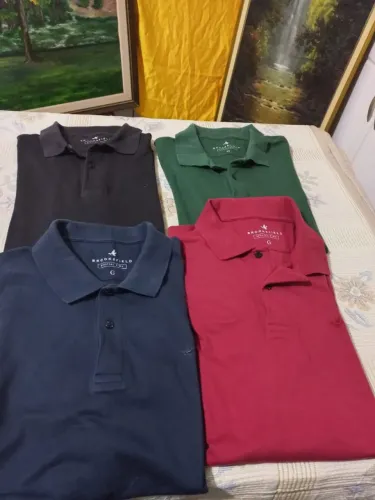 Camiseta masculina BROOKSFIELD TAM G...4 PEÇA