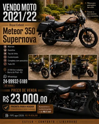 Royal Enfield Meteor 350 Supernova 2021/22