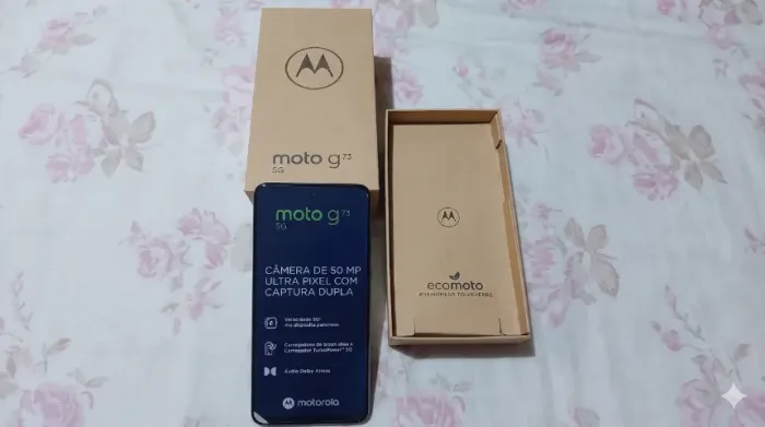Moto G73 5G 8GB 128GB + CAIXA OPORTUNIDADE