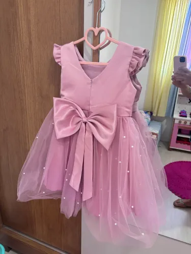 Vestido de festa infantil 