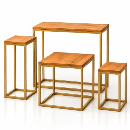 ALUGUEL de conjunto de mesas para decoração de Festas