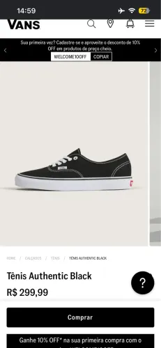 Vans authentic 37