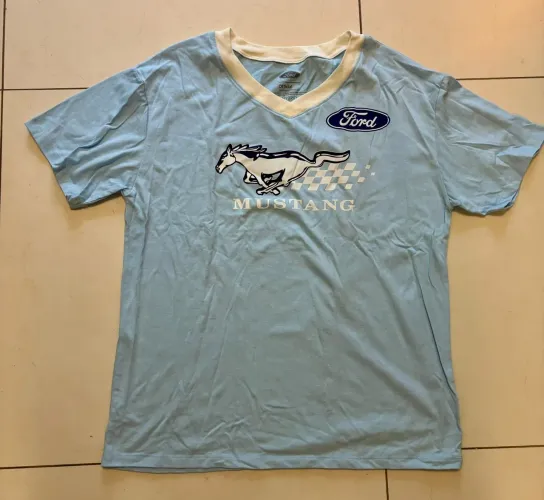 Camiseta Ford Mustang Original Licenciada - Tamanho G (US L) Vintage