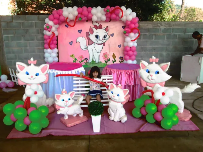 Fundo de loja de festas