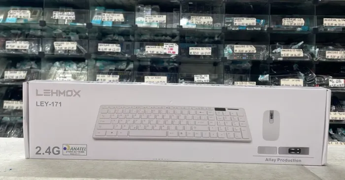 Kit teclado e mouse com ou sem fio