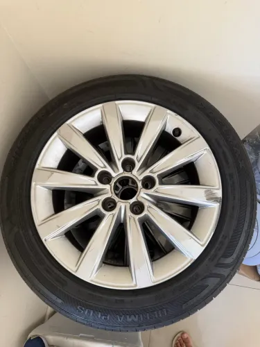 4 rodas originas Audi a3 aro 16 com 4 pneus Novos