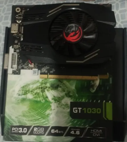Placa de video gt 1030 2gb ddr5