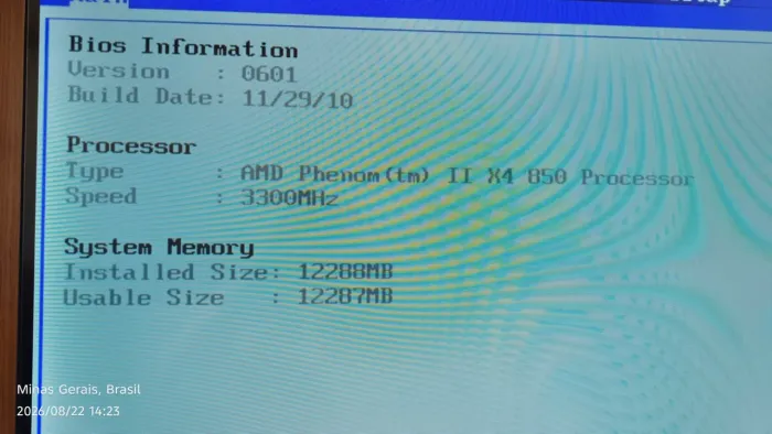 Computador Amd Phenom II x4 850