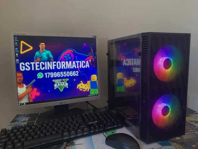 Pc Gamer já com roblox gta SAN entrego consultar