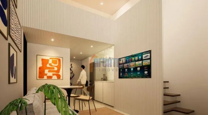 Apartamento Garden com 1 dormitório à venda, 23 m² por R$ 335.689,60 - Hugo Lange - Curiti