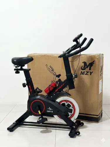 Bicicleta Spinning Ergométrica na Caixa/Lacrada