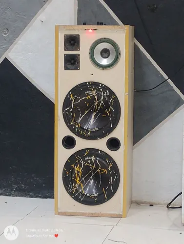 Vendo caixa torre amplificada