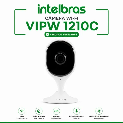 Camera Wi-Fi Intelbras