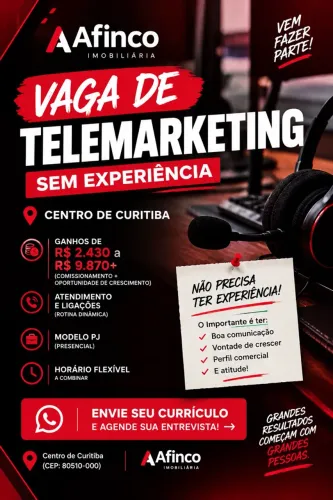 TELEMARKETING CURITIBA CENTRO