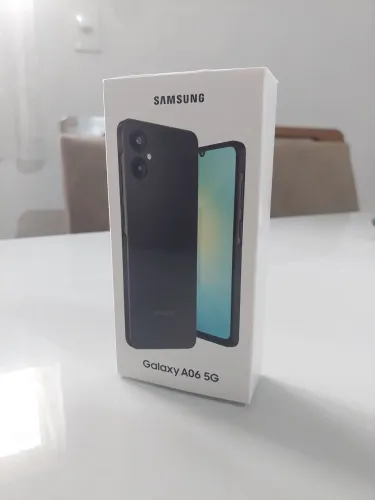 Celular Samsung A06 de 128 GB (NOVO/LACRADO) - Anápolis/GO