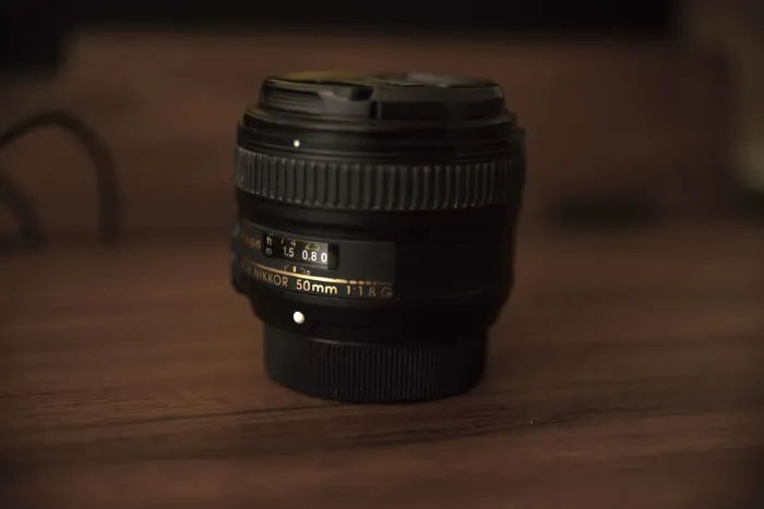 Lente 50mm 1.8 Nikon