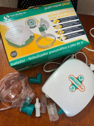 Inalador / Nebulizador Pulmopar Plus - Completo e Funcionando