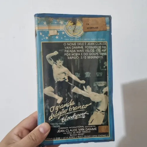 O Grande Dragão Branco Vhs legendado Van Damme