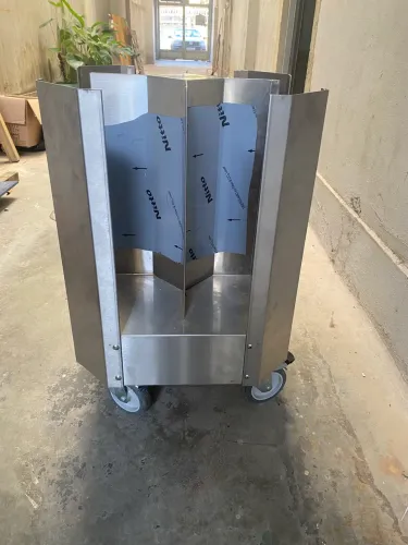 CARRINHO DE INOX