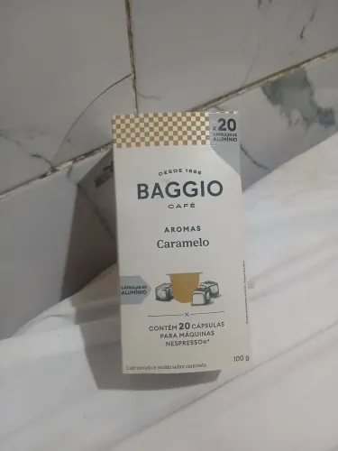 20 cápsulas de café baggio