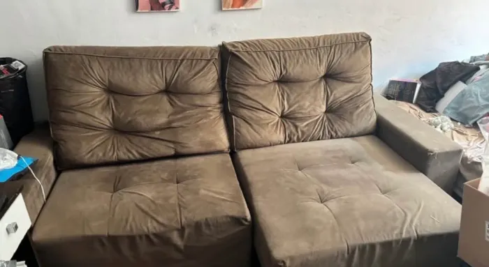     Vendo sofá retrátil confortável - retirada imediata