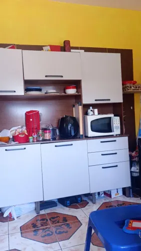 Armário de cozinha 6 portas e 2 gavetas