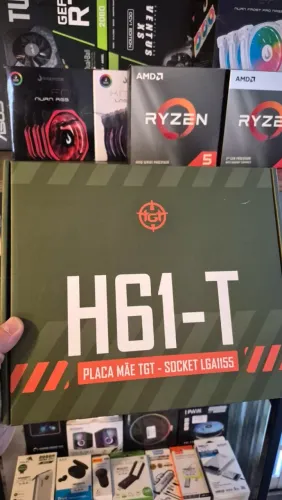 Kit novo! i5, cooler, placa mãe, 8GB, cabo sata, com garantia!