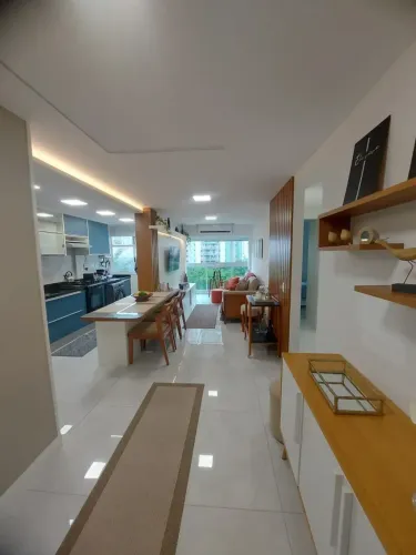 LINDO APTO REFORMADO E PORTEIRA FECHADA NO VILA BORGUESE - BARRA/ 2 QUARTOS, 1 SUÍTE.64M2.