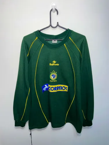 Moletom Blusa de frio Seleção Brasileira de Futsal original dalponte