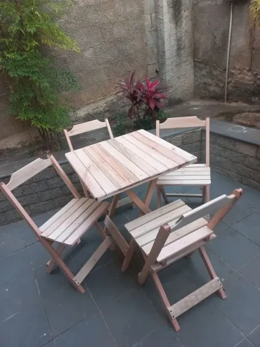 JOGO DE MESA DOBRÁVEL PARA BAR (NOVO) POR APENAS 329,00