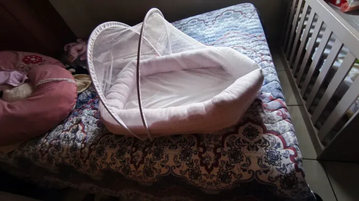  Ninho Redutor para Bebê com Mosquiteiro - Excelente Estado 
