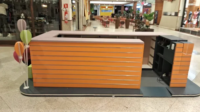 Quiosque para comércio