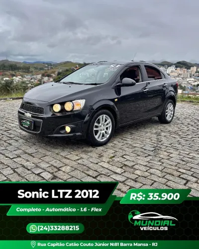 Chevrolet Sonic Sed. LTZ 1.6 16V Flexpower 4P Aut. 2012